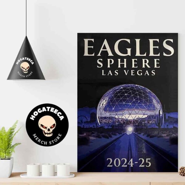 Eagles Sphere Las Vegas 2024-2025 Home Decor Poster Canvas