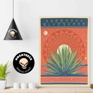 Greensky Bluegrass Merch For Show On Nov 14-15-16 2024 Respectively In Houston Tx Dallas Tx And Austin Tx Home Decor Poster Canvas