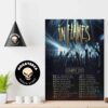 In Flames Merch For Show On Jun 10 2024 At Media Center In Slovenia Ljubjana Home Decor Poster Canvas