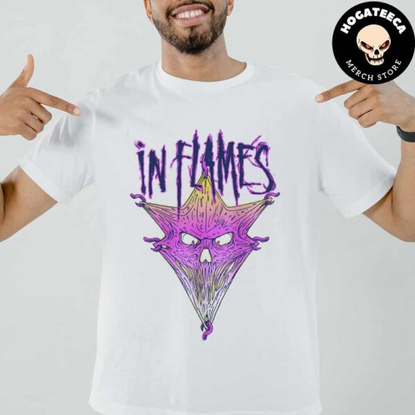 In Flames Pierced Jester Unisex T-Shirt