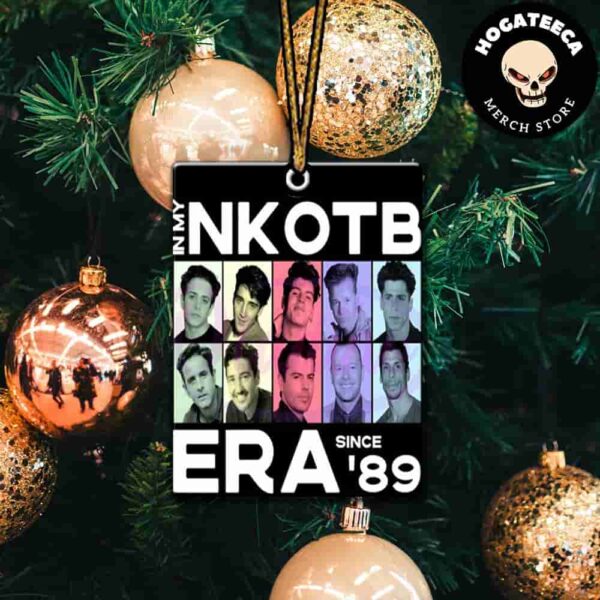 In My Nkotb Era Since 89 New Kids On The Block Christmas Gift Tree Decorations Ornament