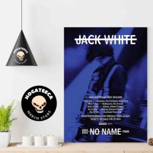 Jack White 2024 Australia New Zealand On December Home Decor Poster Canvas