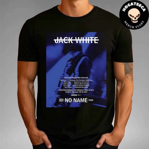 Jack White 2024 Australia New Zealand On December Unisex T-Shirt