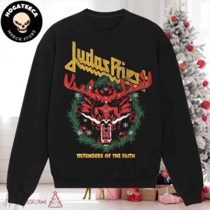 Judas Priest Defenders Of The Faith Holiday Sweatshirt