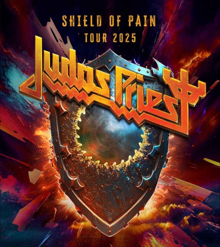 Judas Priest SHIELD OF PAIN TOUR 2025 11zon