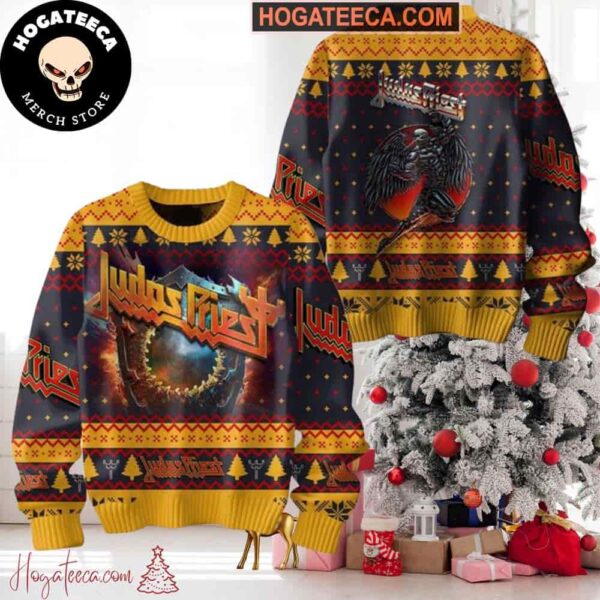 Judas Priest Screaming For Vengeance Chirstmas Gifts 2024 Xmas For Family And Friends Ugly Sweater