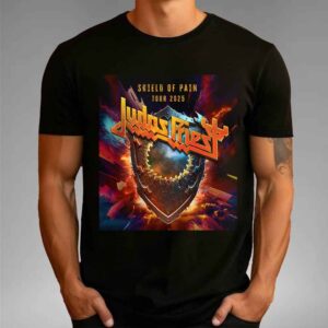 Judas Priest Shield Of Pain Tour 2025 Unisex T-Shirt