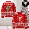 Guns N Roses Yellow Pattern Chirstmas Gifts 2024 Xmas For Family And Friends Ugly Sweater