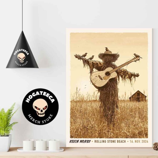 Kevin Morby Merch On 16 Nov 2024 At Rolling Stone Beach Weibenhauser Strand Germany Home Decor Poster Canvas