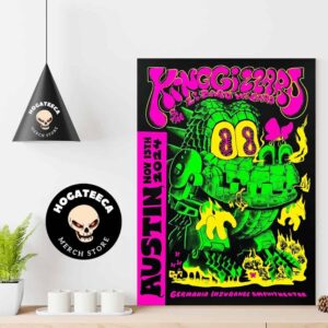 King Gizzard And The Lizard Wizard Merch For Show At Austin On Nov 15th 2024 At Germania Insurance Amphitheater Home Decor Poster Canvas