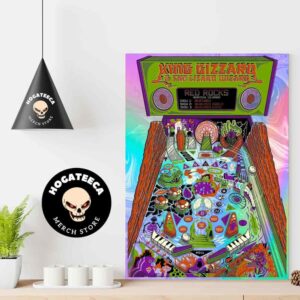 King Gizzard And The Lizard Wizard Merch Show In Red Rocks In Morrison Colorado On June 7-8 2023 Home Decor Poster Canvas