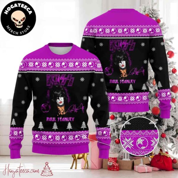 Kiss Band Paul Stanley Chirstmas Gifts 2024 For Family And Friends Ugly Sweater