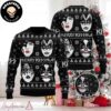 Kiss Merry Kiss Band Chirstmas Gifts 2024 For Family And Friends Ugly Sweater