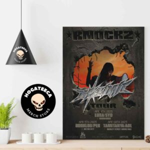 Knock2 Australia No Limit Tour April 4th-5th-10th 2025 Home Decor Poster Canvas