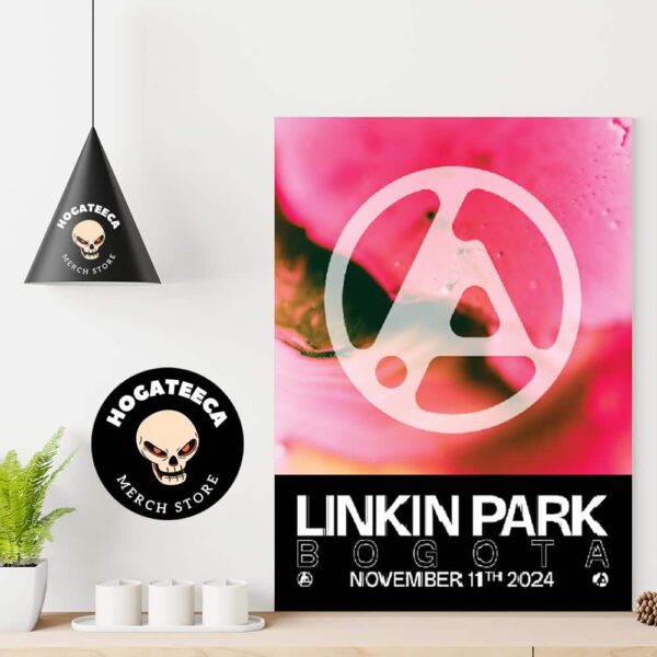 Linkin Park From Zero World Tour 2024 In Bogota Colombia On November 11 2024 Merch Home Decor Poster Canvas