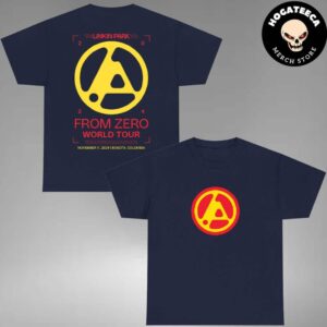 Linkin Park From Zero World Tour 2024 In Bogota Colombia On November 11 2024 Merch Two Sides Unisex T-Shirt