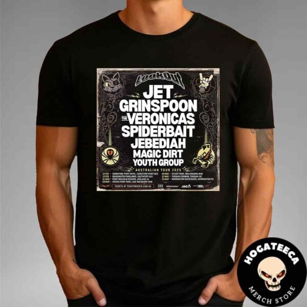 Lookout Festival Australia Tour 2025 With Grinspoon The Veronicas And More Performances Scheduled Unisex T-Shirt