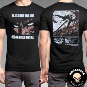 Lorna Shore Merch From The Pain Remains North America Tour 2024 Berserk Two Sides Unisex T-Shirt