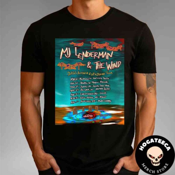 MJ Lenderman And The Wind 2025 Australia And Newzealand Tour On March Performances Scheduled Unisex T-Shirt