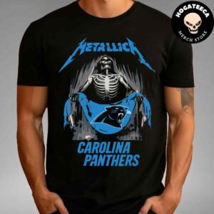 Metallica Carolina Panthers NFL Unisex T-Shirt