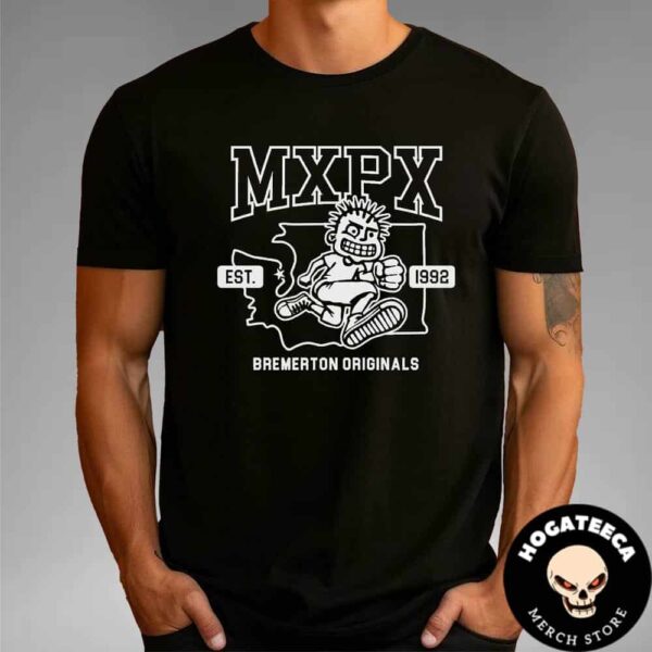 MxPx Px Crest Est 1992 Bremerton Og Unisex T-Shirt