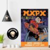 MxPx With The Ataris At House Of Blue In Dallas Tx On January 3th 2025 Home Decor Poster Canvas