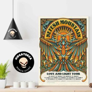 Nefesh Mountain Love And Light Tour Performances Schduled On December 2024 Home Decor Poster Canvas