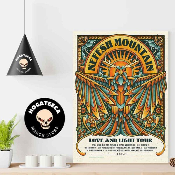 Nefesh Mountain Love And Light Tour Performances Schduled On December 2024 Home Decor Poster Canvas