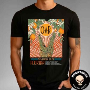 O A R Tour On November 14-15-16-17 2024 In Florida Unisex T-Shirt