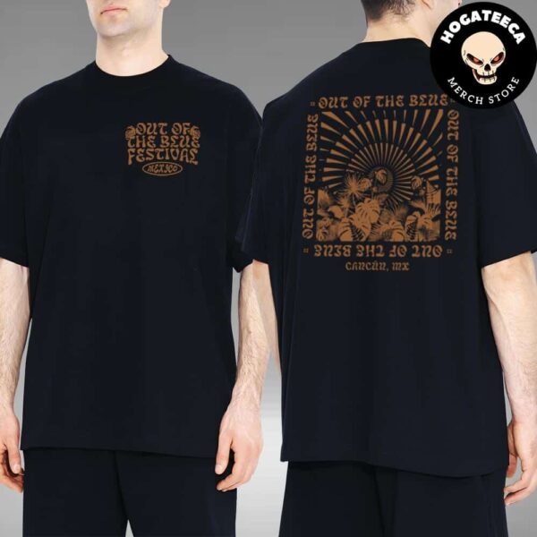 Out Of The Blue Festival 2025 Rivier Cancun Mexico On January 4-7 Merch Jungle Unisex T-Shirt