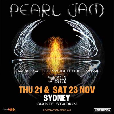 Pearl Jam 2024 Tour Sydney, Australia ENGIE Stadium Concerts on Nov 21 And 23 11zon