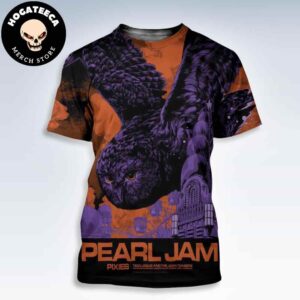 Pearl Jam Dark Matter World Tour Merch At Engie Stadium Sydney Australia On November 23 2024 Art By Ken Taylor All Over Print Shirt