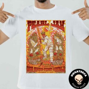 Pearl Jam Merch In Sydney Australia At Engie Stadium On Nov 21 2024 Unisex T-Shirt