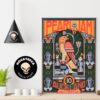 Pearl Jam With Pixies And Liam Finn Merch For Show In Auckland NZ At Go Media Stadium MT Smart On November 10 2024 Art By Nathan MCKee Home Decor Poster Canvas