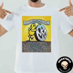 Pennywise With Millencolin Co-Headline Tour Australia 2025 On Feb And March Performances Scheduled Unisex T-Shirt