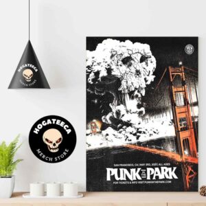 Punk In The Park In San Francisco CA On May 3rd 2025 At Cow Palace Geneva Ave Daly City CA Home Decor Poster Canvas