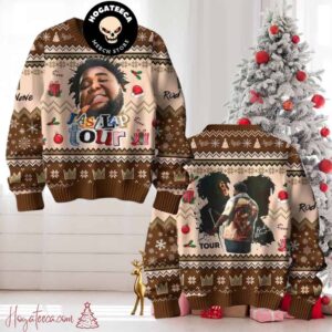 Rod Wave The Last Lap Tour Chirstmas Gifts 2024 Xmas For Family And Friends Ugly Sweater