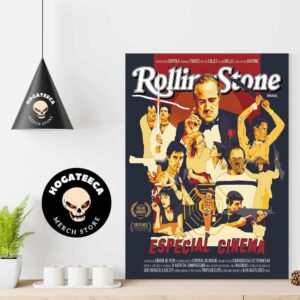 Rolling Stone Brasil Especial Cinema Home Decor Poster Canvas