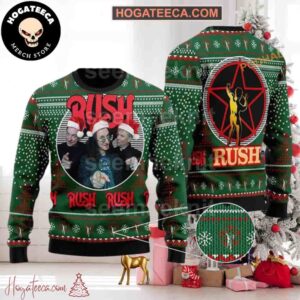 Rush Band Chirstmas Gifts 2024 Xmas For Family And Friends Ugly Sweater