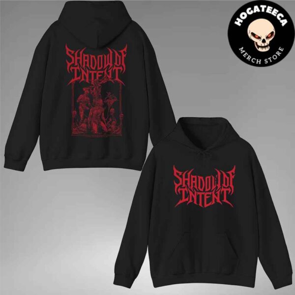 Shadow Of Intent Black Flag Fall Merch 2024 Two Sides Unisex T-Shirt Hoodie