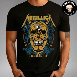 Skull Metallica Jacksonville Jaguars NFL Unisex T-Shirt