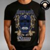 Skull Metallica Los Angeles Chargers NFL Unisex T-Shirt