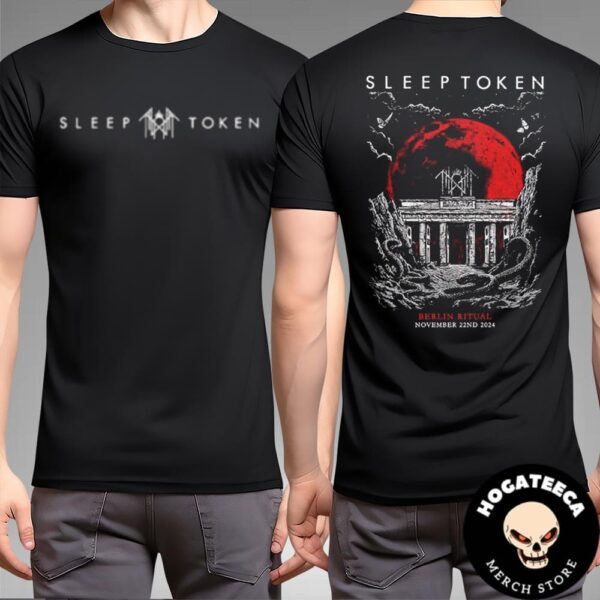 Sleeptoken Merch For Show In Berlin On November 22 2024 Two Sides Unisex T-Shirt