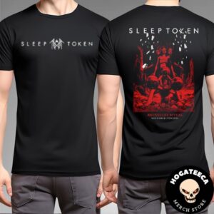 Sleeptoken Merch For Show In Bruxelles On November 19 2024 Two Sides Unisex T-Shirt