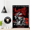 Sleeptoken Merch For Show In Frankfurt On November 10 2024 Home Decor Poster Canvas