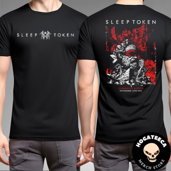 Sleeptoken Merch For Show In Chemnitz On November 16 2024 Two Sides Unisex T-Shirt