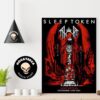 Sleeptoken Merch For Show In Nurnberg On November 9 2024 Home Decor Poster Canvas