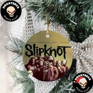 Slipknot Europe Tour 2025 Christmas Gift Tree Decorations Ornament