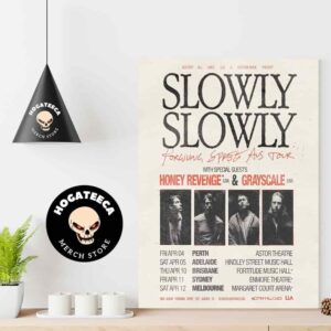 Slowly Slowly Forgiving Spree 2025 Australia Tour Dates Home Decor Poster Canvas