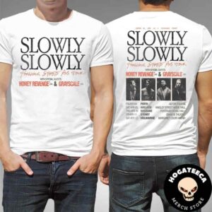 Slowly Slowly Forgiving Spree 2025 Australia Tour Dates Two Sides Unisex T-Shirt